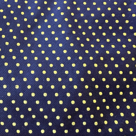 J Crew Silk Purse With Chain Strap Blue Polka Dots NWOT Going Out Date Night - Picture 3 of 12